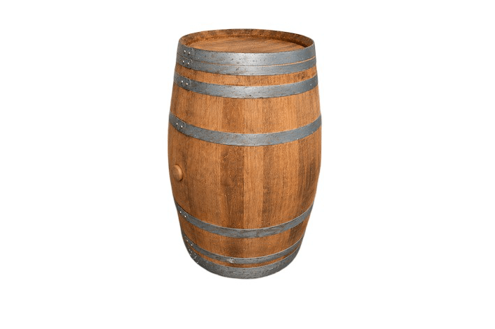 Wijnvat huren als statafel